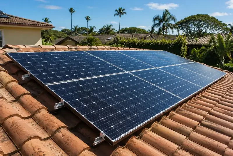 Installation de panneaux solaires à Saint-Brès
